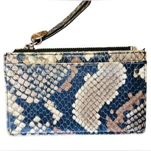 Paris Atelier Wallet Snake Print Black Gold Browns Colors